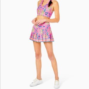 NWT Lilly Pulitzer Annora Tigress Garden Tennis Skort
